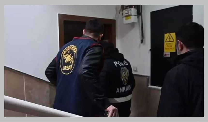 Ankara’da aranan 103 şüpheli şahıs yakalandı
