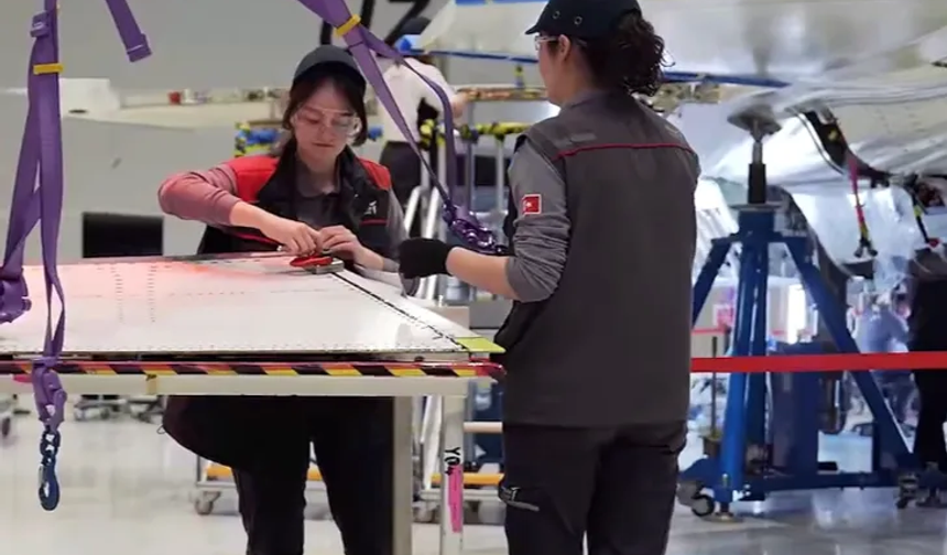 TUSAŞ, kadın çalışanların gökyüzüne katkısını vurguladı