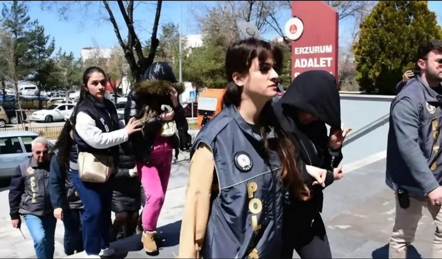 Erzurum’da fuhuş operasyonu: 10 gözaltı