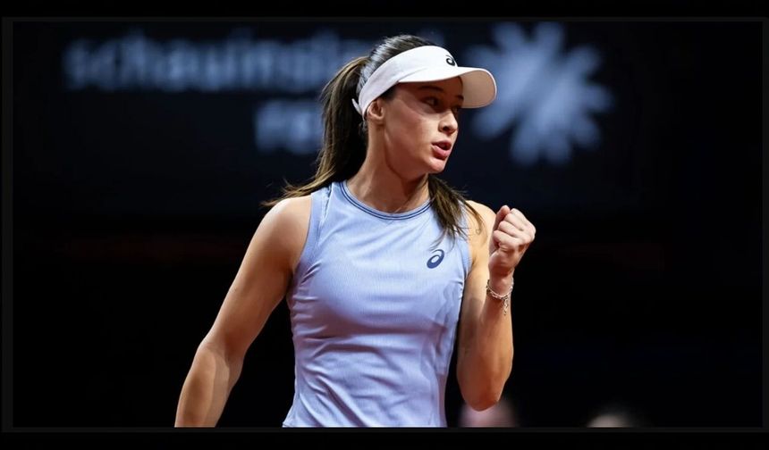 Milli tenisçi Zeynep Sönmez'den Almanya'da tarihi zafer