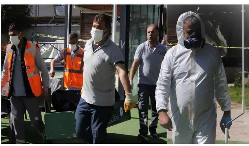 Antalya’da korkunç olay: Reklam panosundan ceset çıktı