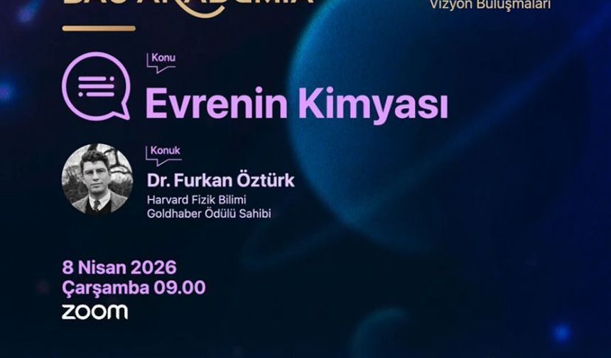 SAU Akademia Bilimden Hikmete Vizyon Buluşmaları “Evrenin Kimyası” Programıyla Devam Ediyor