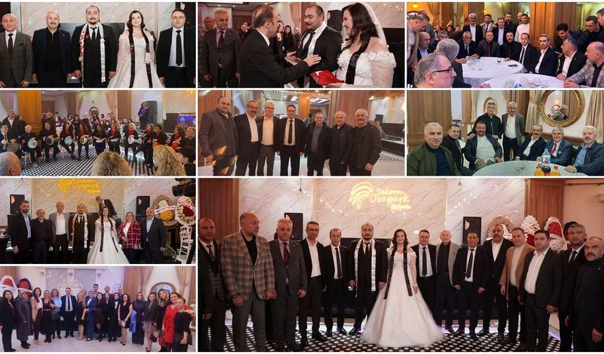 Tolunay Sırtbaş ile Merve Demir’in Düğünü Bölgeyi Bir Araya Getirdi