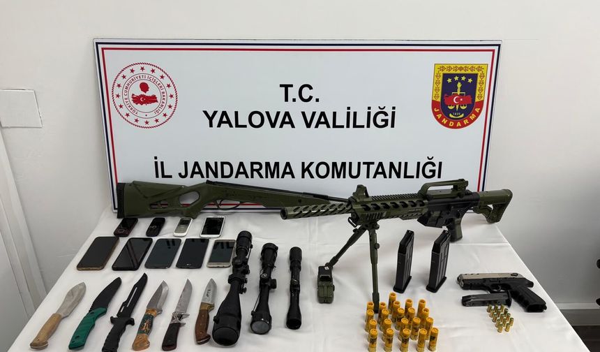 Yalova’da Deaş Terör Örgütüne Şafak Operasyonu