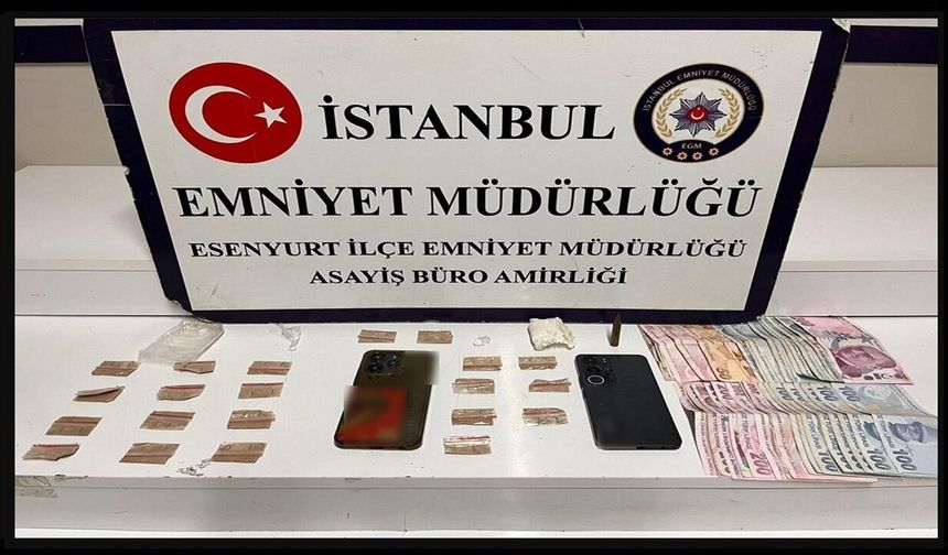 Esenyurt’ta Uyuşturucu Operasyonu: Boş Binayı Merkeze Çeviren Şüpheliler Yakalandı