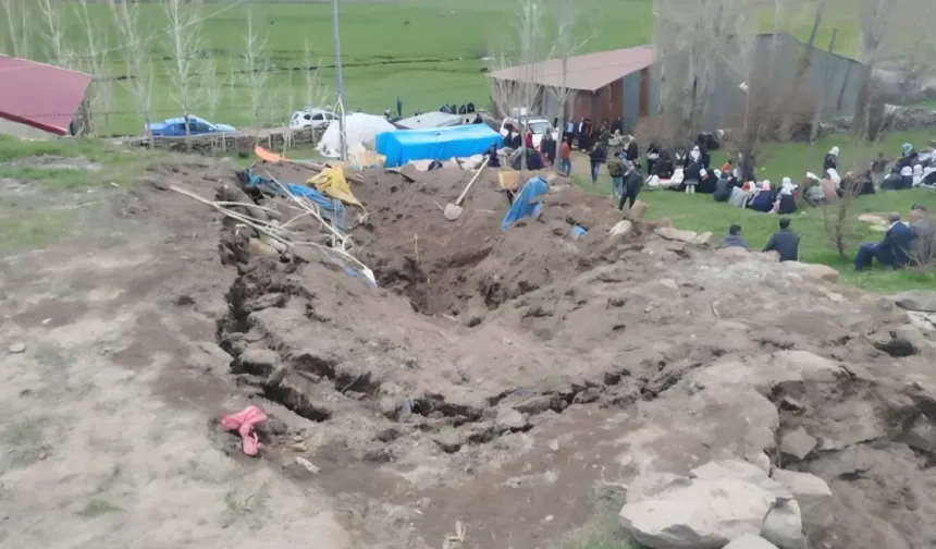 Erzurum’da ahır faciası: göçük altında kalan kadın hayatını kaybetti