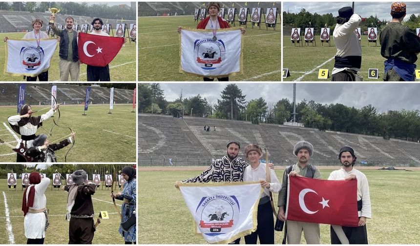 ODTÜ Gençlik Oyunları’nda Geleneksel Okçulukta Sakarya Üniversitesi Rüzgârı