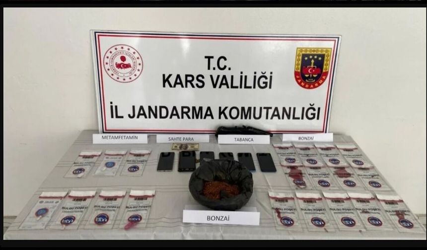 Kars ve Kağızman’da zehir tacirlerine büyük darbe: 7 Tutuklama
