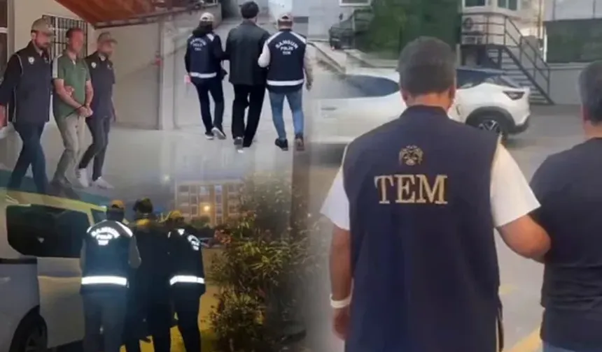 81 ilde FETÖ'ye yönelik 968 şüpheliye operasyon