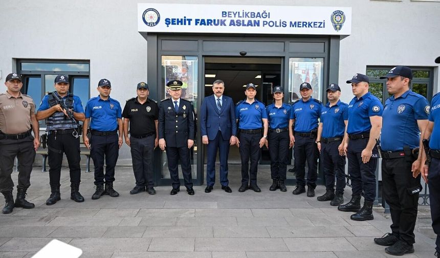 İçişleri Bakanı Çiftçi Gebze'de Polis ve Jandarma Personeliyle Buluştu