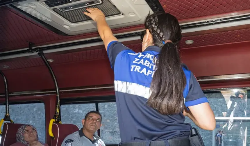 İzmir’de ticari araçlara klima denetimi