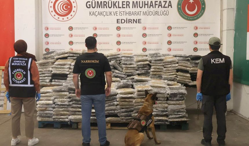 Kapıkule Gümrük Kapısı’nda 1 Milyar Liralık Uyuşturucu Operasyonu