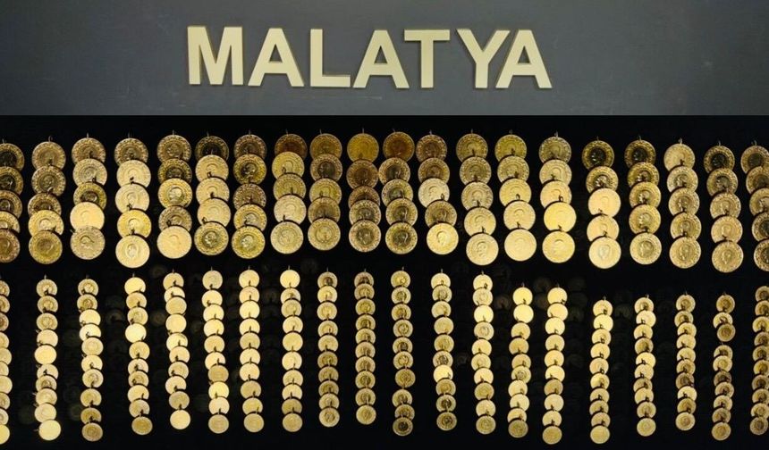 Malatya’da Değeri Değiştirilmiş 9 Milyonluk Altın Ele Geçirildi