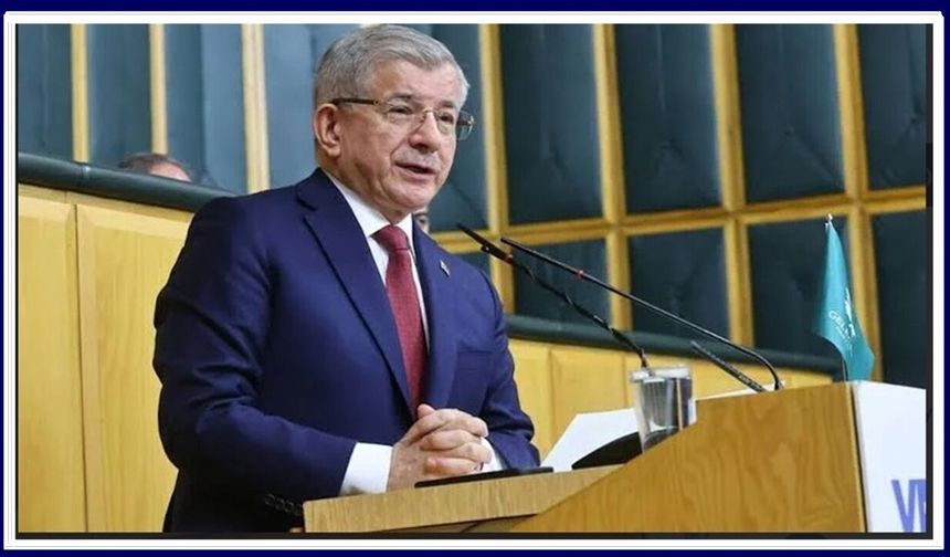 Davutoğlu hakkında 'Cumhurbaşkanına hakaret' iddiasıyla soruşturma