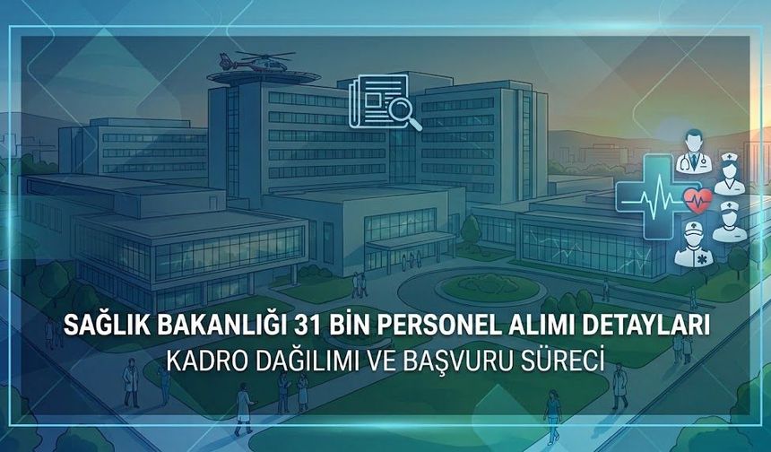 Sağlık Bakanlığı’ndan Dev İstihdam Adımı: 31 Bin 54 Sözleşmeli Personel Kadrosu Resmi Gazete’de!
