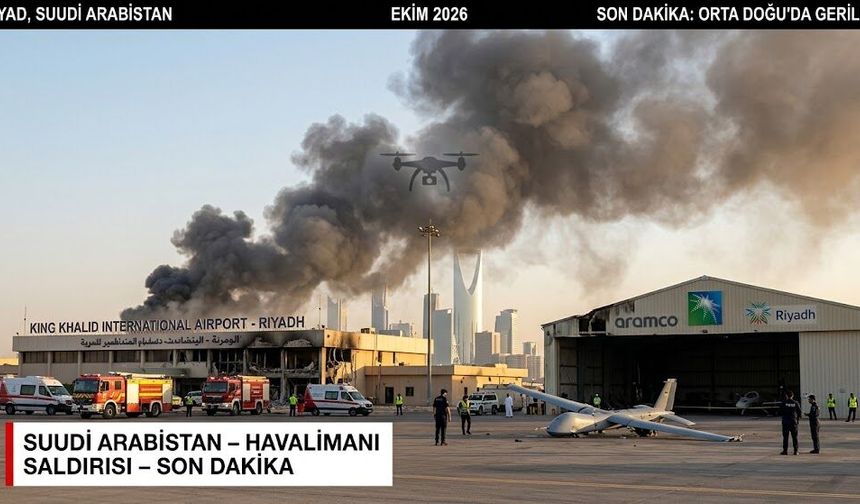 Orta Doğu'da Gerilim Tırmanıyor: Suudi Arabistan'da Havalimanına Saldırı