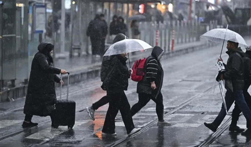 Meteoroloji’den 39 il için sağanak uyarısı