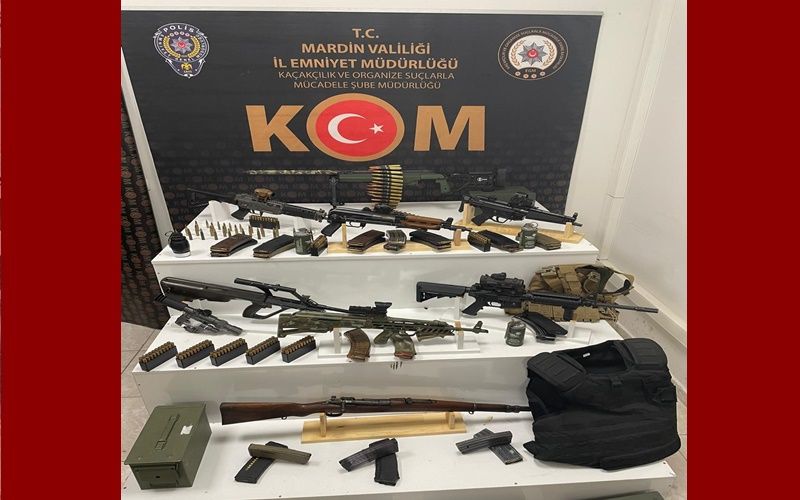Mardin’de Silah Kaçakçılığı Operasyonu!