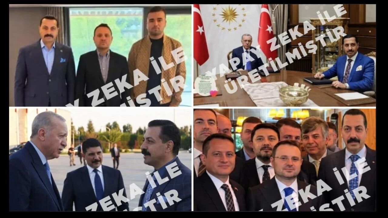 Erdoğan ve Gürlek’in fotoğraflarına kendi görüntüsünü ekledi, gözaltına alındı