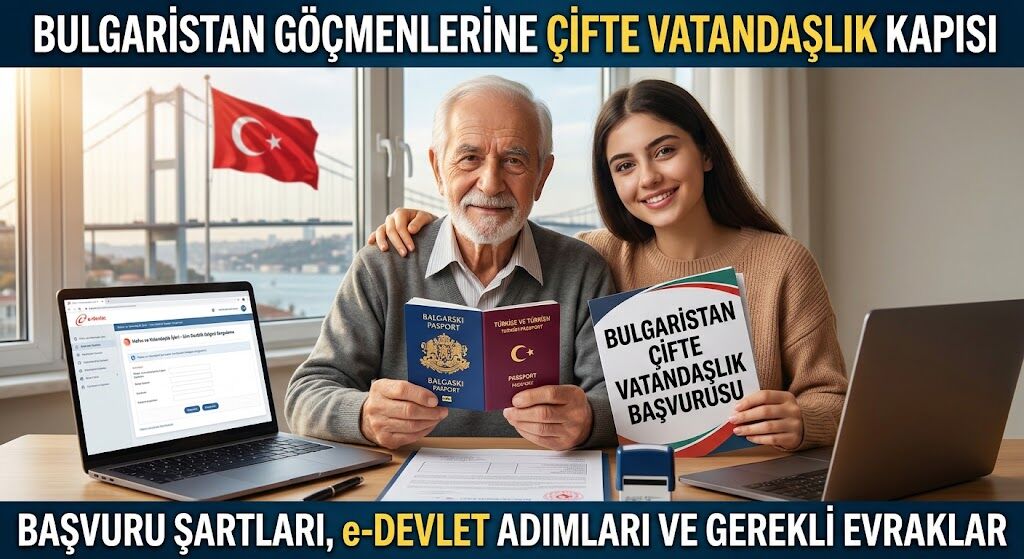 Bulgaristan Göçmenlerine Çifte Vatandaşlık Kapısı: Şartlar ve Başvuru Rehberi